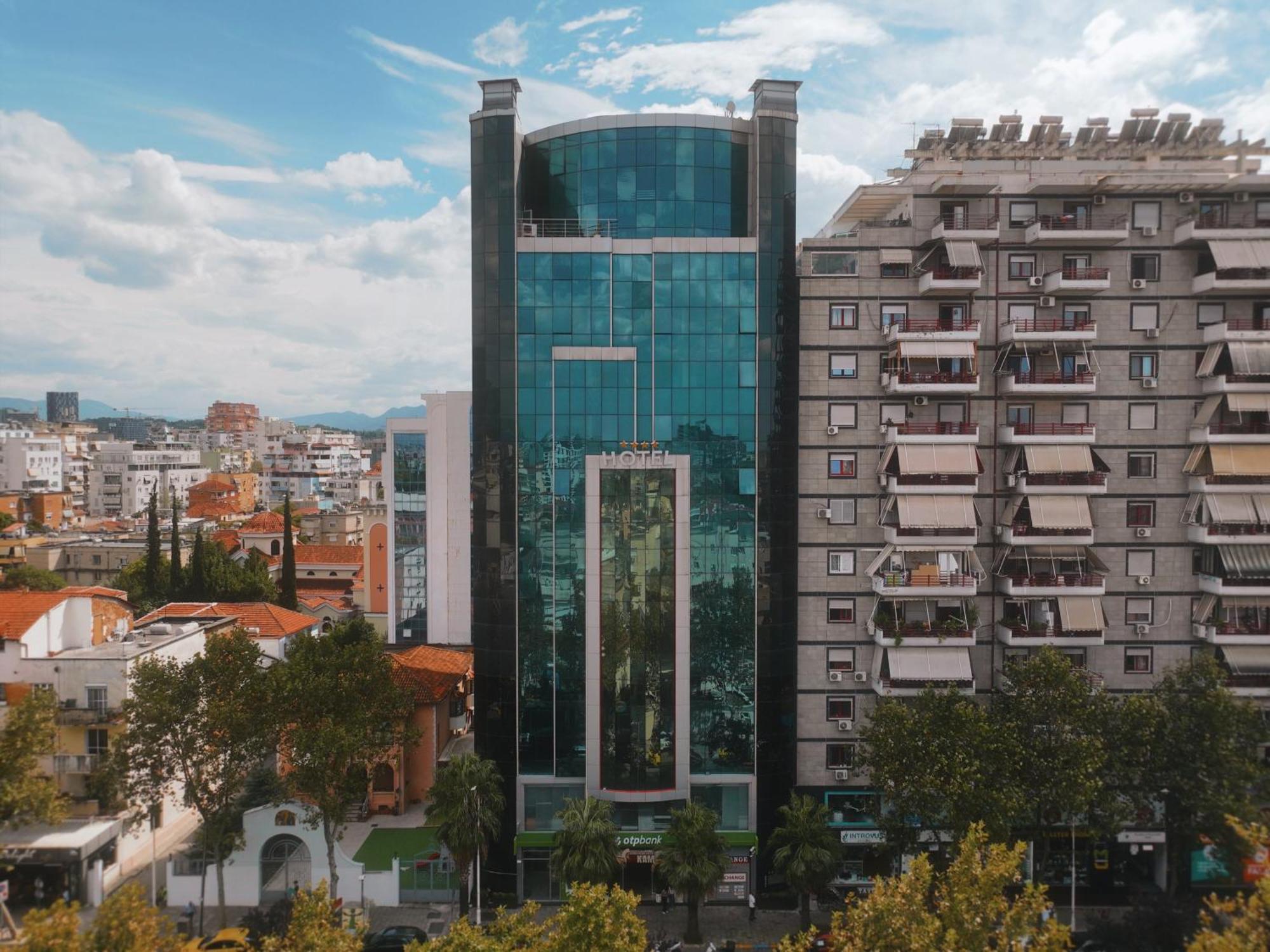 Hotel Rosa Blu Тирана Екстер'єр фото